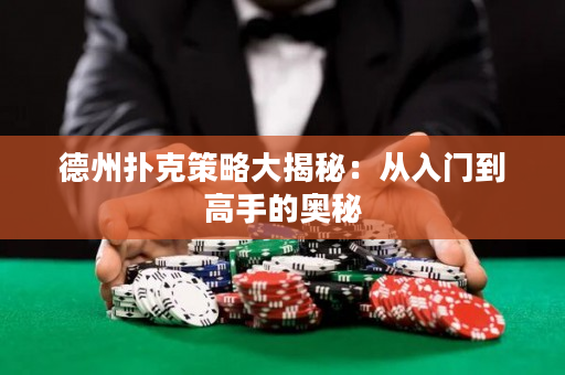 德州扑克策略大揭秘：从入门到高手的奥秘