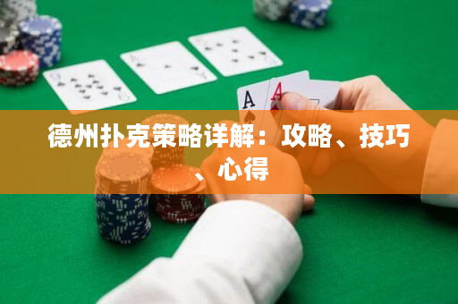德州扑克策略详解：攻略、技巧、心得