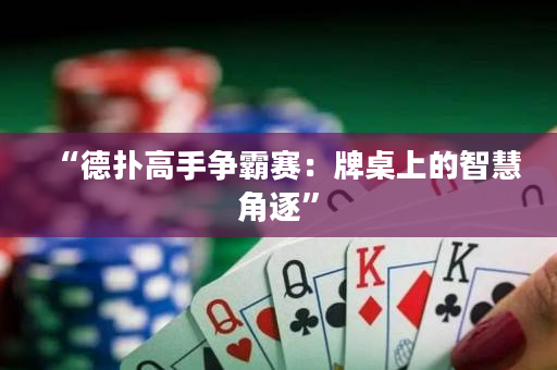 “德扑高手争霸赛：牌桌上的智慧角逐”