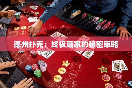 德州扑克：终极赢家的秘密策略
