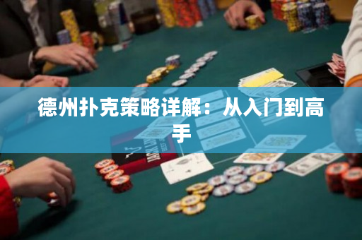 德州扑克策略详解：从入门到高手