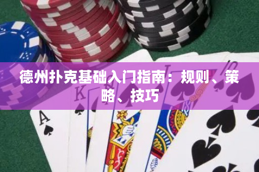 德州扑克基础入门指南：规则、策略、技巧