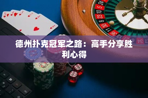 德州扑克冠军之路：高手分享胜利心得