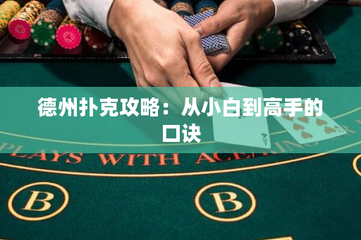 德州扑克攻略：从小白到高手的口诀