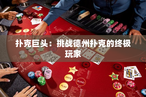 扑克巨头：挑战德州扑克的终极玩家
