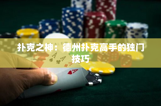 扑克之神：德州扑克高手的独门技巧