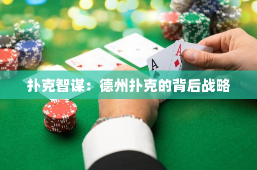 扑克智谋：德州扑克的背后战略