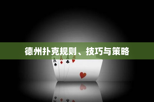 德州扑克规则、技巧与策略