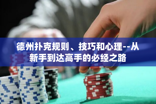 德州扑克规则、技巧和心理--从新手到达高手的必经之路