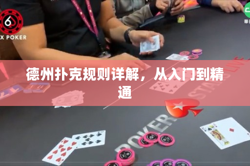 德州扑克规则详解，从入门到精通