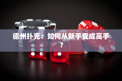 德州扑克：如何从新手变成高手？