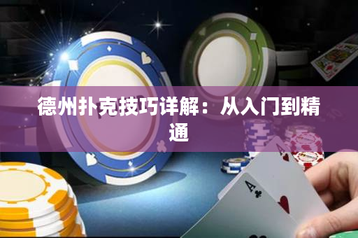 德州扑克技巧详解：从入门到精通