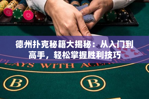 德州扑克秘籍大揭秘：从入门到高手，轻松掌握胜利技巧