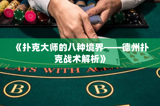 《扑克大师的八种境界——德州扑克战术解析》