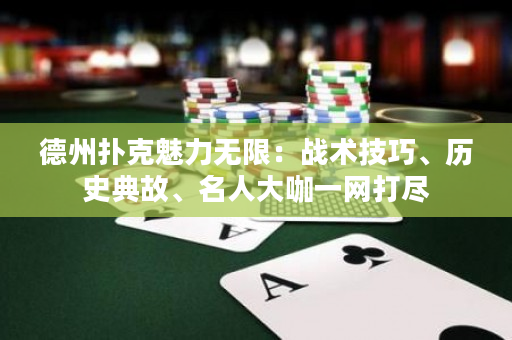 德州扑克魅力无限：战术技巧、历史典故、名人大咖一网打尽