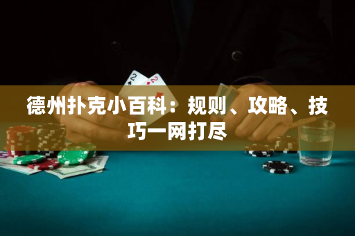 德州扑克小百科：规则、攻略、技巧一网打尽