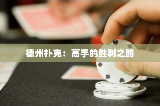 德州扑克：高手的胜利之路