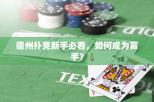 德州扑克新手必看，如何成为高手？