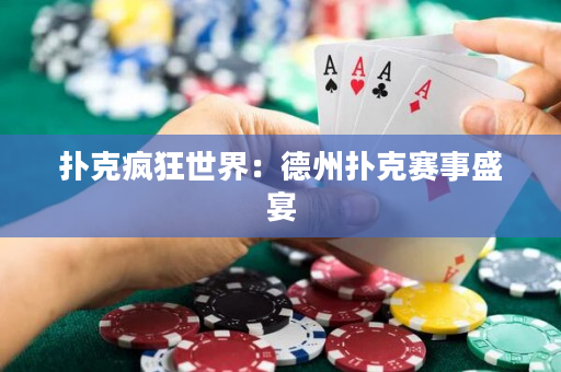 扑克疯狂世界：德州扑克赛事盛宴