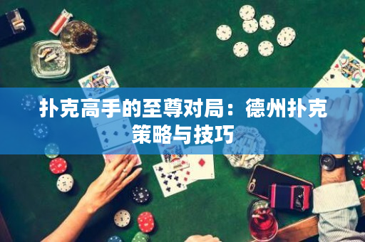 扑克高手的至尊对局：德州扑克策略与技巧