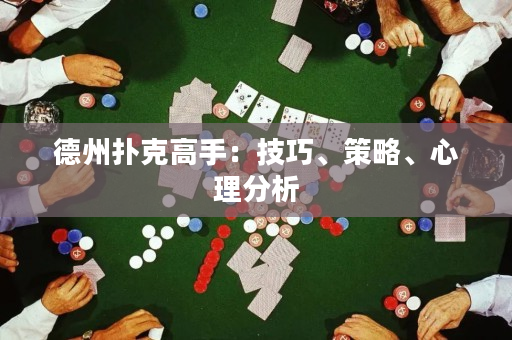 德州扑克高手：技巧、策略、心理分析
