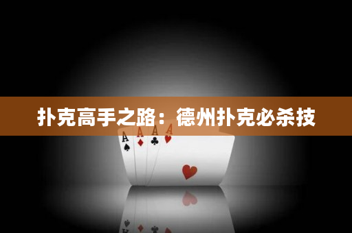 扑克高手之路：德州扑克必杀技