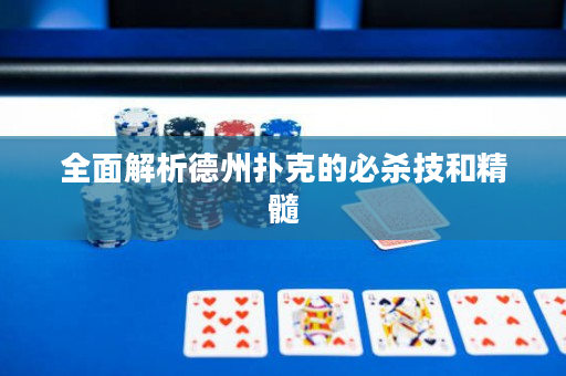 全面解析德州扑克的必杀技和精髓