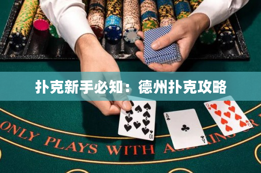 扑克新手必知：德州扑克攻略
