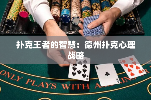 扑克王者的智慧：德州扑克心理战略