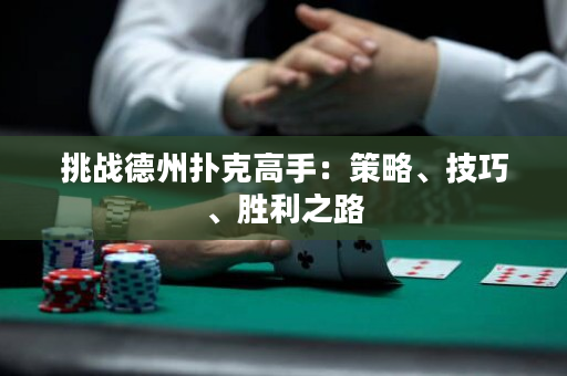 挑战德州扑克高手：策略、技巧、胜利之路