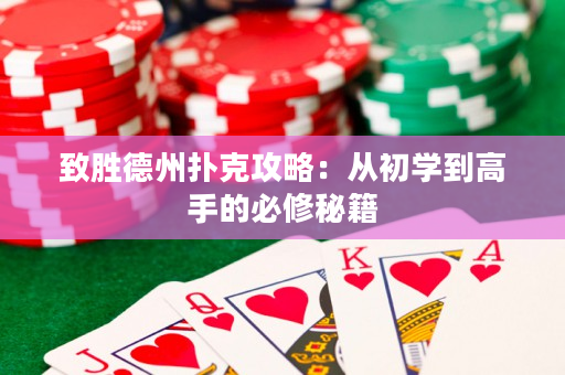 致胜德州扑克攻略：从初学到高手的必修秘籍