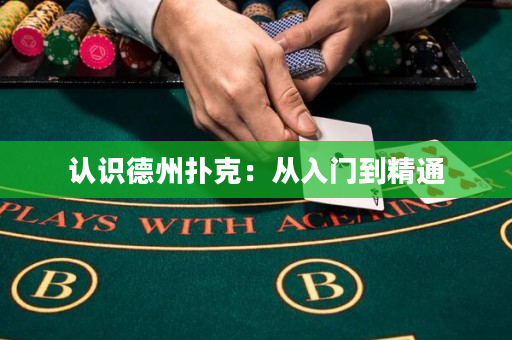认识德州扑克：从入门到精通