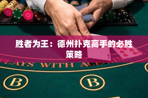 胜者为王：德州扑克高手的必胜策略