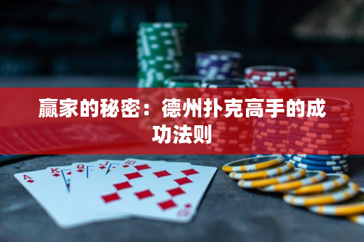 赢家的秘密：德州扑克高手的成功法则