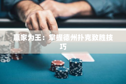 赢家为王：掌握德州扑克致胜技巧