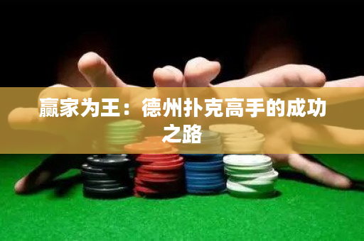 赢家为王：德州扑克高手的成功之路