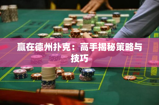 赢在德州扑克：高手揭秘策略与技巧