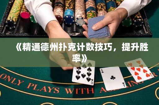 《精通德州扑克计数技巧，提升胜率》