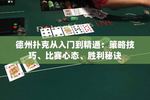 德州扑克从入门到精通：策略技巧、比赛心态、胜利秘诀