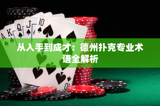 从入手到成才：德州扑克专业术语全解析