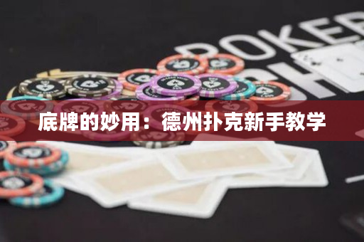 底牌的妙用：德州扑克新手教学