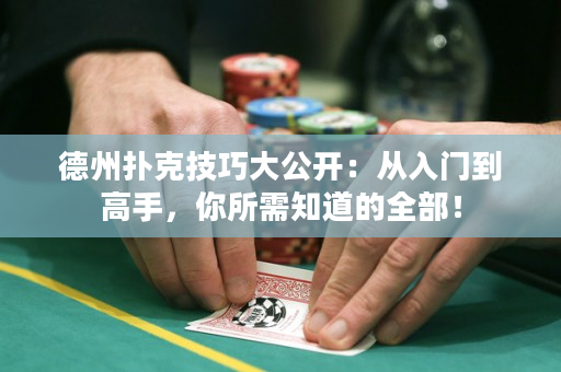 德州扑克技巧大公开：从入门到高手，你所需知道的全部！