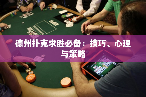 德州扑克求胜必备：技巧、心理与策略