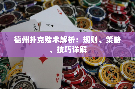 德州扑克赌术解析：规则、策略、技巧详解