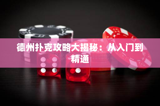 德州扑克攻略大揭秘：从入门到精通