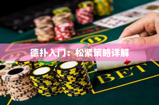 德扑入门：松紧策略详解