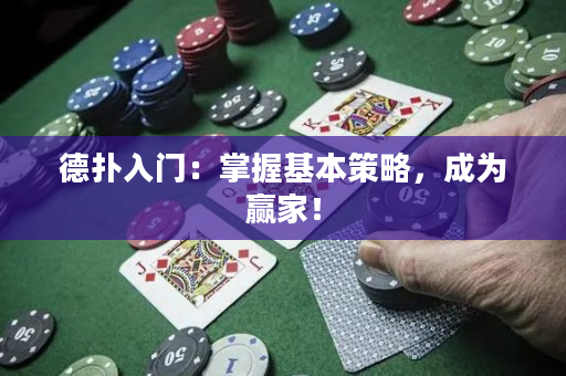 德扑入门：掌握基本策略，成为赢家！