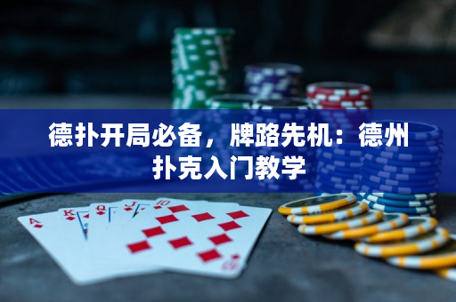 德扑开局必备，牌路先机：德州扑克入门教学