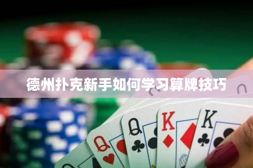 德州扑克新手如何学习算牌技巧