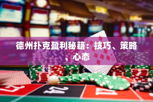 德州扑克盈利秘籍：技巧、策略、心态